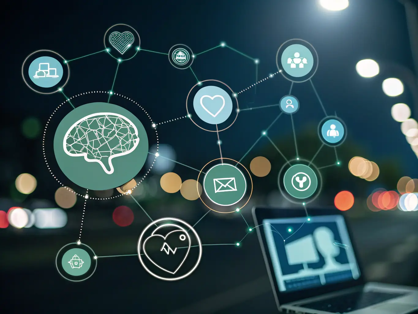 A visual representation of Kestra's comprehensive support framework, showcasing resources, tools, and personalized guidance available to patients and caregivers throughout the recovery journey, emphasizing continuity of care.