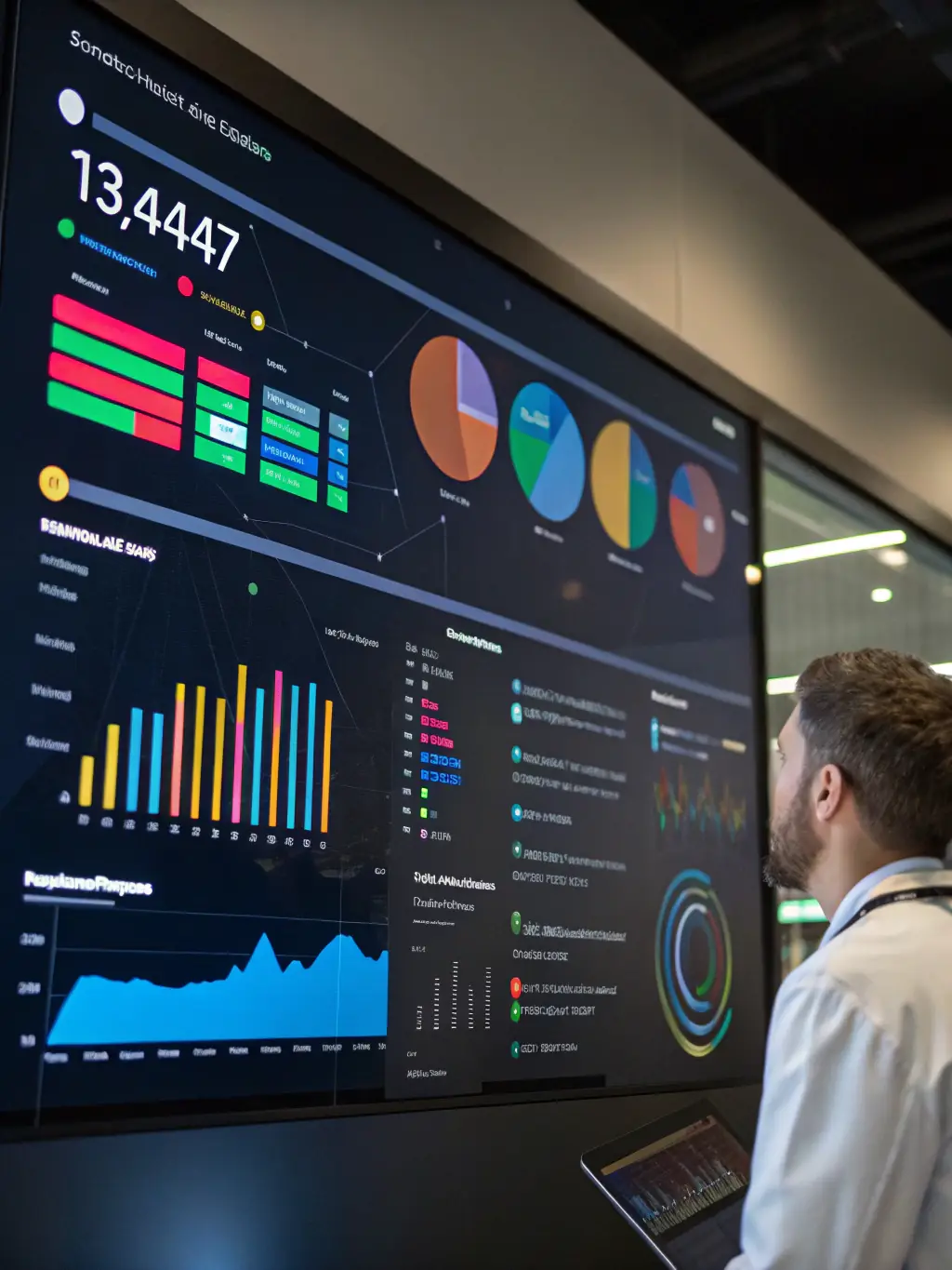 An image of the Kestra Cloud platform interface, showing data visualization tools and analytics dashboards for comprehensive patient insights.